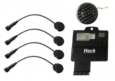 Einparkhilfe 4016  4 Sensoren Heck 18mm/16mm (auch mit 2 oder 3 Sensoren betreibbar) (KBSS-4D)