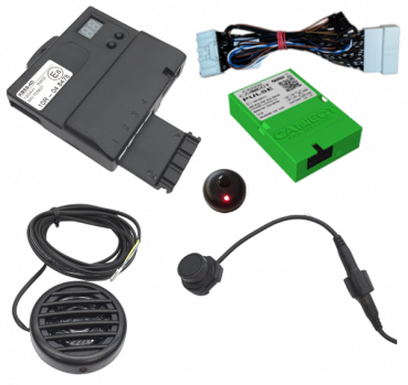 Einparkhilfe 4016 Front mit Can-Modul & Plug & Play-Kabel für Subaru