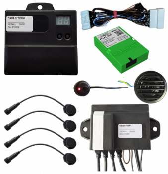 Einparkhilfe 4019 Funk Front mit Can-Modul & Plug & Play-Kabel für Subaru