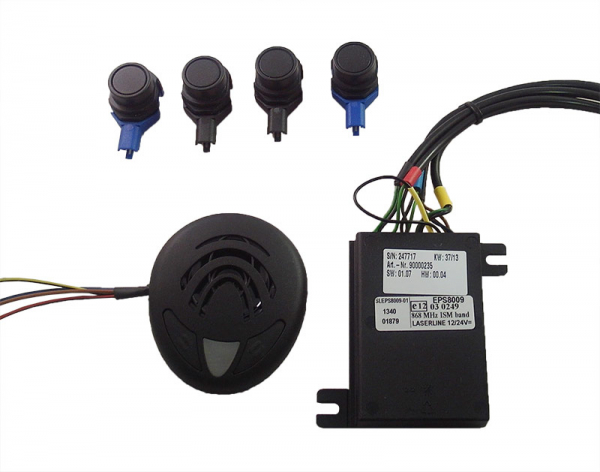 Funkeinparkhilfe 4 Sensoren Heck Lautsprecher ( ISUZU Teilenummer: ISZ3040005)