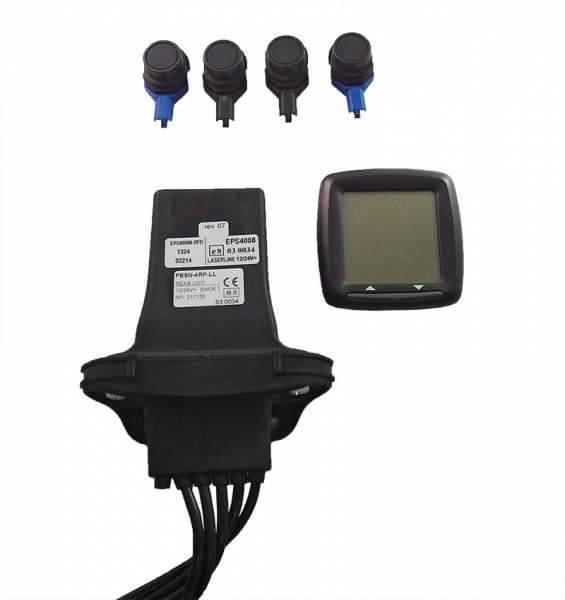 Funkeinparkhilfe Display 4 Sensoren Heck (Z0284408)