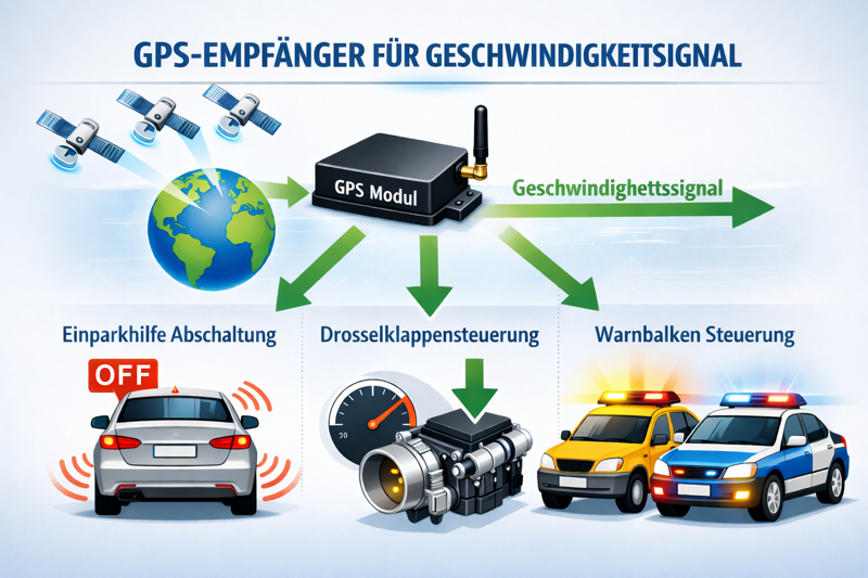 GPS Empfänger für Speedsignal