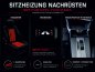 Preview: Sitzheizungsset Opel Frontera MY 2025 mit rechteckiger Doppel-Taster