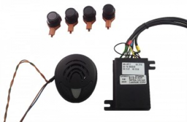 Funkeinparkhilfe 4 Sensoren Front Lautsprecher CB   (ISUZU Teilenummer ISZ3040006)