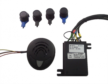 Funkeinparkhilfe 4 Sensoren Heck Lautsprecher