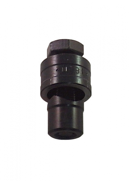 Blechlocher MonoCut Präzisionswerkzeug 24mm Durchmesser für 24mm Sensorenadapter