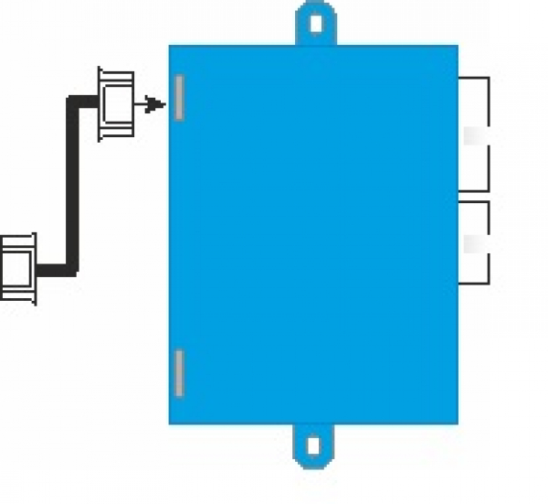 2-Wege-Box Blau für E-Cruise P&P (Speedlimiter wenn Fahrzeug OE Tempomat hat)