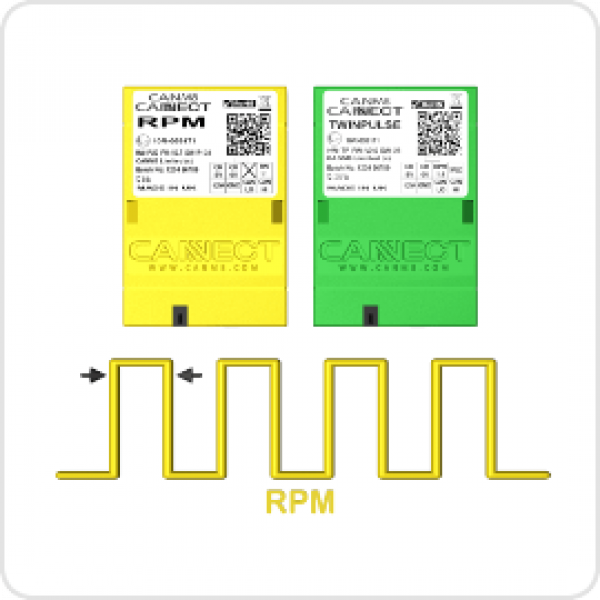 CANM8-TWIN Pulse (Speed + RPM)