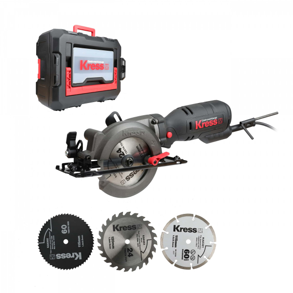 Kress Handkreissäge 230V / 710W  / 120mm, Stapelbox