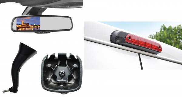 Kameraset für Fiat Ducato, Citroen Jumper, Peugeot Boxer, Opel Movano 2022-, Toyota ProAce Max